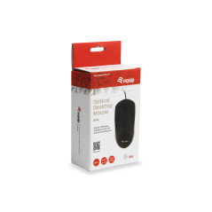 Mouse raton equip life 2 botones optico usb negro 1000dpi