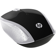 Raton hp hp 200 pk silver wireless mouse inalambrico