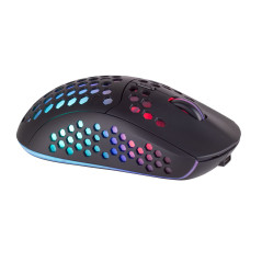 Mouse raton mars gaming wireless inalambrico 6 botones 3200ppp negro
