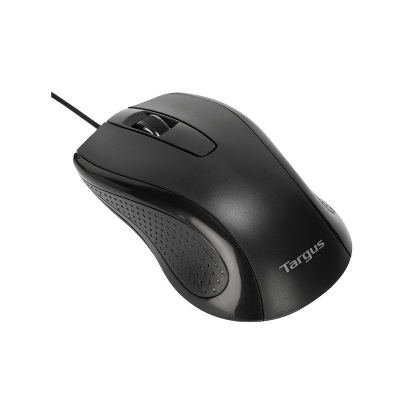 Raton optico targus usb 1000dpi antimicrobiano negro Raton optico targus usb 1000dpi antimicrobiano negro