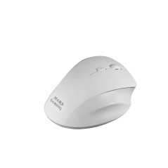 Mouse raton mars gaming mmwergo optico wireless inalambrico 6 botones 3200ppp blanco