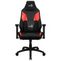 Aerocool Admiral Universal gaming chair Padded seat Black, Red
