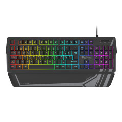 GENESIS Rhod 350 RGB keyboard Gaming USB QWERTY Spanish Black