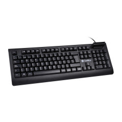 CoolBox COO-TEC04DNI keyboard Office USB QWERTY Spanish Black