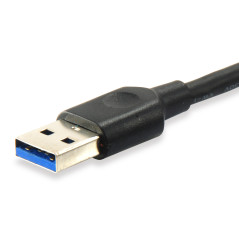 Equip 12834107 USB cable USB 3.2 Gen 2 (3.1 Gen 2) 39.4" (1 m) USB A USB C Black
