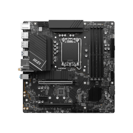 Placa base msi 1700 pro b760m - a wifi atx -  4x ddr4 -  4x sata 6gb - s -  8x usb 3.2 -  1x usb tipo c 911 - 7d99 - 001