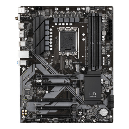 Placa base gigabyte b760 ds3h ax 1700 atx -  4 x ddr4 -  4 x sata -  1 x dp -  1 x hdmi -  4 x usb 2.0 -  1 x usb 3.2 -  1 x usb