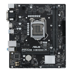 Placa base asus intel prime h510m - r socket 1200 ddr4 x2 max 64gb 2933 mhz d - sub dvi - d hdmi  matx