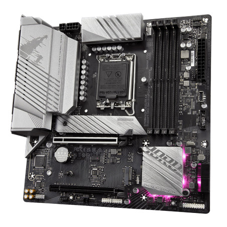 GIGABYTE B760M AORUS ELITE AX Scheda Madre - Supporta processori Intel Core 14ª generazione, VRM digitale a 12*+1+1 fasi, fino