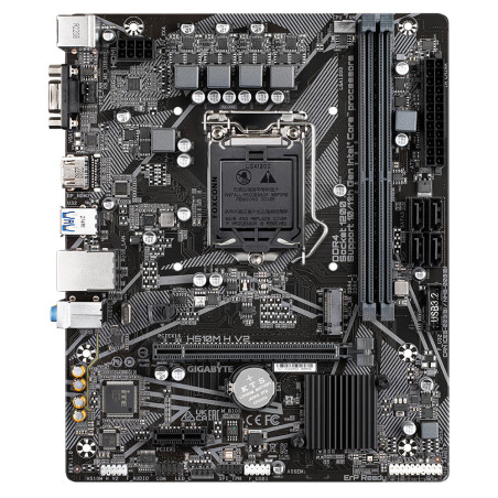 Placa base gigabyte h510m h v2 1200 m - atx -  solo 10 generacion