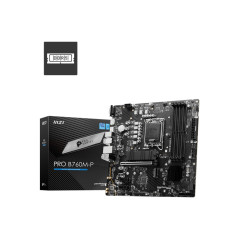 Placa base msi 1700 pro b760m - p m - atx -  4x ddr5 -  4x sata3 -  2x usb 3.2 -  1x usb tipo -  4x usb 2.0 911 - 7e02 - 009