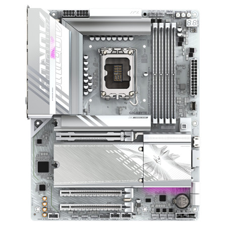 Placa base gigabyte b860 aorus elite wifi7 ice atx -  4x ddr5 -  4x sata3 lga 1851
