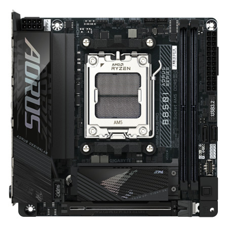Placa base gigabyte b850i aorus pro m - itx -  4x ddr5 -  4x sata3 am5