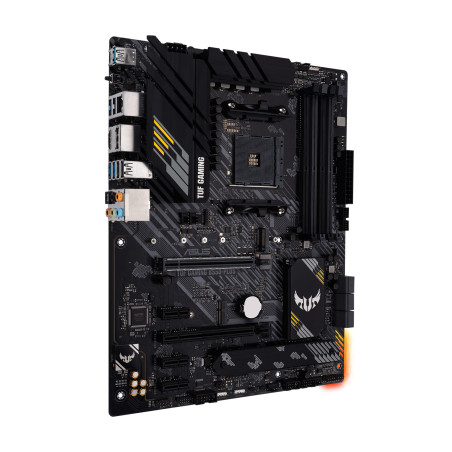 Placa base asus amd tuf gaming b550 - plus atx -  4x ddr4 -  6x sata 6gb - s -  5x usb 3.2 -  1x usb tipo c -  2x usb 2.0 90mb14