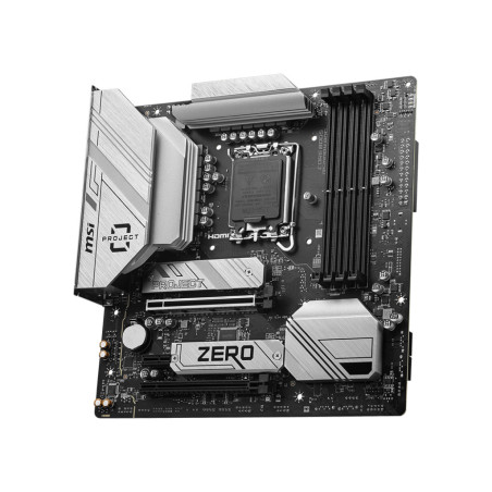 Placa base msi b760m project zero 1700 matx 4xddr5
