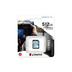 Kingston Technology Canvas Go! Plus 512 GB SD UHS-I Class 10