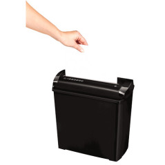 Fellowes P-25S paper shredder Strip shredding 8.66" (22 cm) Black, Gray