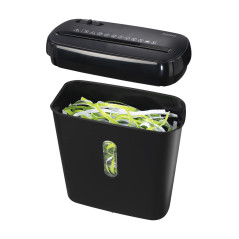 Hama Basic S6 paper shredder Strip shredding 70 dB 8.66" (22 cm) Black