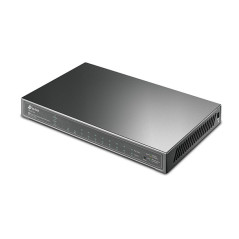TP-Link T1500G-10PS(TL-SG2210P) Managed L2 Gigabit Ethernet (10/100/1000) Power over Ethernet (PoE) Black
