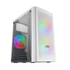 Mars Gaming MC300W computer case Mini Tower White