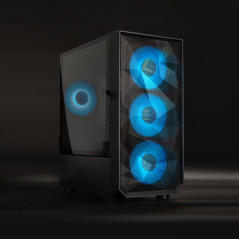 TooQ Seizure Mini Tower Black