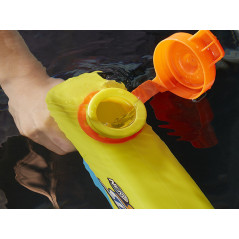 Nerf Super Soaker Wave Spray, blaster ad acqua, beccuccio mobile che crea un getto ondoso travolgente, giochi all'aperto e