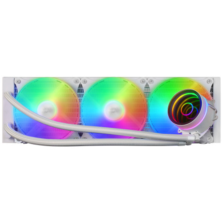 Mars Gaming MLONE360W computer cooling system Processor All-in-one liquid cooler 4.72" (12 cm) White 1 pc(s)
