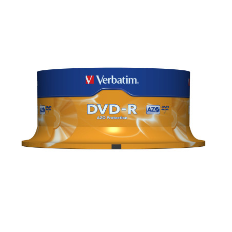 Verbatim dvd - r 4.7gb 16x tarrina 25uds