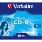 Verbatim Music CD-R 700 MB 16x 10 pc(s) Verbatim Music CD-R 700 MB 16x 10 pc(s)