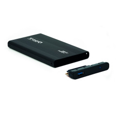 TooQ TQE-2524B storage drive enclosure HDD enclosure Black 2.5"