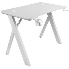Mars Gaming MGD100RGBW scrivania per computer Bianco