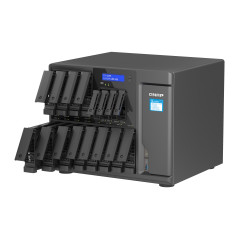 QNAP TS-1655 NAS Tower Intel Atom® C5125 8 GB DDR4 0 TB QNAP Turbo System Black