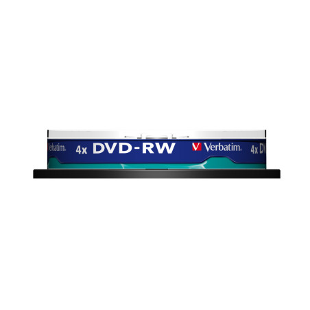 VERBATIM DVD-RW 4.7GB 4X PACK 10 UNITS 43552