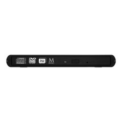 VERBATIM EXTERNAL MDISC COMPATIBLE CD/DVD PLAYER AND RECORDER POWERED BY USB 2.0 PORT 53504
