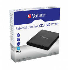 Verbatim Masterizzatore CD DVD esterno Slimline