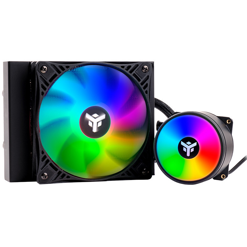 COOLER ITEK " EVOLIQ 120 RAINBOW" 120mm (Raff. a Liquido) SKT UNIVERSALE - PWM - ITLCEVOR120 COOLER ITEK " EVOLIQ 120 RAINBOW" 120mm (Raff. a Liquido) SKT UNIVERSALE - PWM - ITLCEVOR120