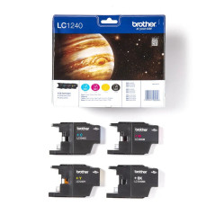 Brother LC-1240VALBP ink cartridge 4 pc(s) Original Black, Cyan, Magenta, Yellow
