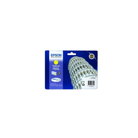 Cartucho tinta epson t790440 amarillo 79xl wf5000 (serie) -  torre de pisa