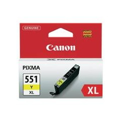 Canon Cartuccia d'inchiostro giallo a resa elevata CLI-551Y XL