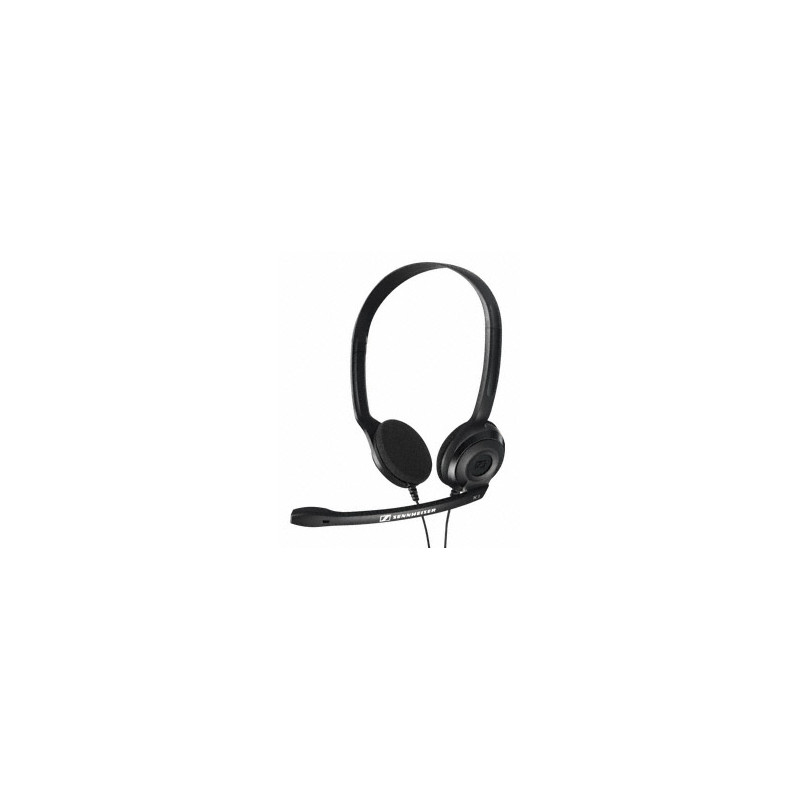 Auriculares epos sennheiser estereo con microfono negros pc 3 chat