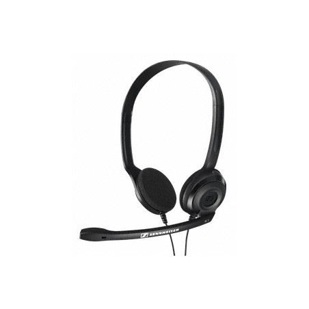 Auriculares epos sennheiser estereo con microfono negros pc 3 chat