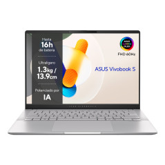 Asus vivobook oled m5406na - qd082w  amd ryzen 5 7535hs 14 pulgadas 16gb ssd512gb w11