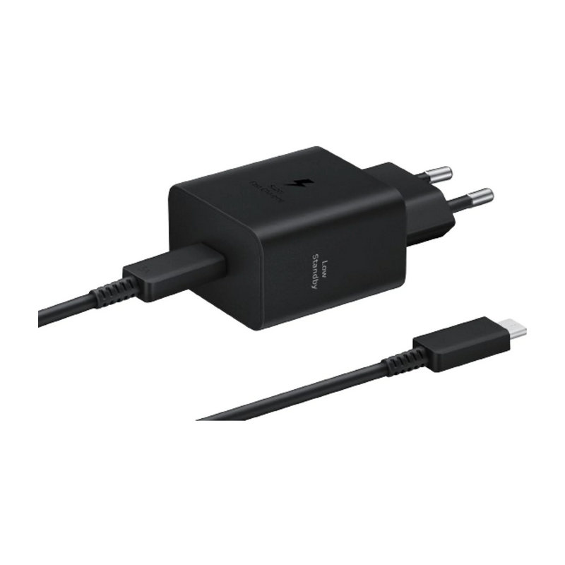 Cargador samsung usb - c 45w negro con cable ep - t4511xbegeu