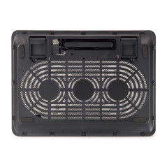 Conceptronic CNBCOOLPAD2F laptop cooling pad 15.6" Black