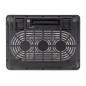 Soporte - base de refrigeracion conceptronic para portatiles hasta 15.6 pulgadas 2 ventiladores 125mm