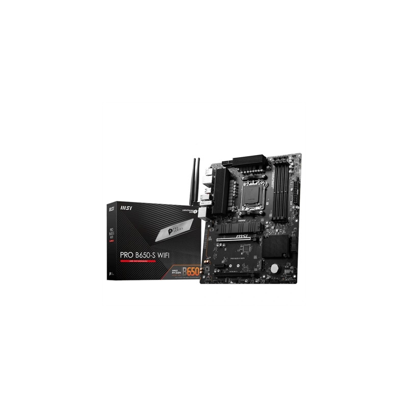 Placa base msi am5 pro b650 - s wifi atx ddr5