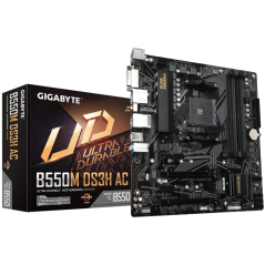 PLACA BASE GIGABYTE AM4 B550M DS3H AC DDR4 WIFI