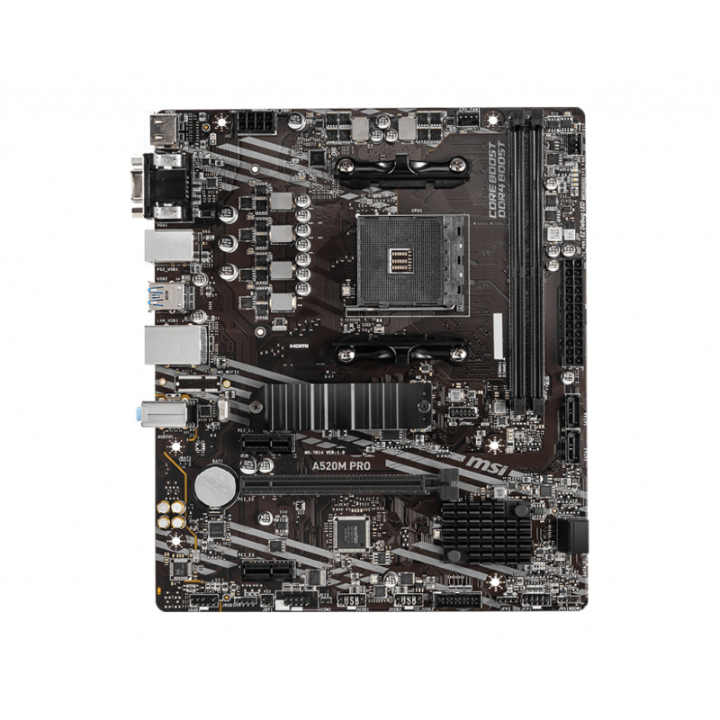 Placa base msi am4 a520m pro m - atx