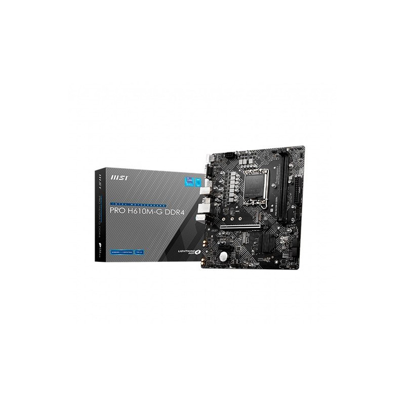 Placa base msi 1700 h610m - g ddr4 m - atx