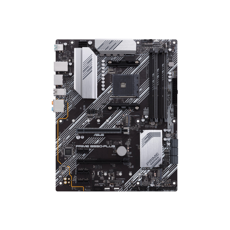 Placa base asus amd prime b550 - plus atx -  4x ddr4 -  6x sata 6gb - s -  5x usb 3.2 -  1x usb tipo c -  2x usb 2.0 90mb14u0 - 